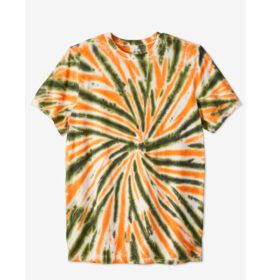 Camo Tie Dye Big & Tall Size Crewneck T-Shirt PSM-7455