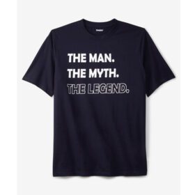 Navy Legend Easy Style Graphic T-Shirt PSM-7506