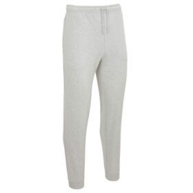 Heather Grey Fleece Plus Size Jogging Trouser PSM-7564