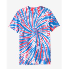 Americana Tie Dye Big & Tall Size Crewneck T-Shirt PSM-7619