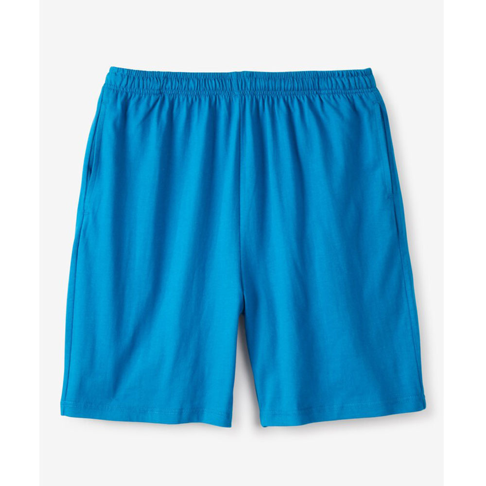 Blue Lightweight Jersey Shorts