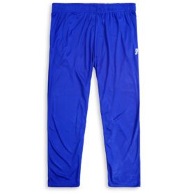Royal Blue Mesh Polyester Plus Size Trouser PSM-7767
