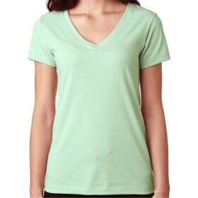 Mint Perfect Short-Sleeve V-Neck Tee PSW-7916
