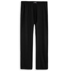Black UrbanEase Plus Jersey Trousers With Zip Pockets PSM-8084