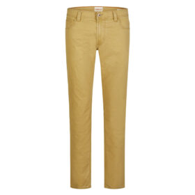 Yellow Modern fit 5-Pocket Summer Structure Pants PSM-8171