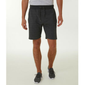 Charcoal French Terry Drawstring Shorts PSM-8203