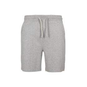 Heather Grey French Terry Drawstring Shorts PSM-8204