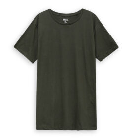 Hunter Green Plus Size Crewneck B Grade T-Shirt PSM-8183B