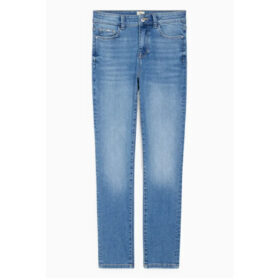 Light Blue Denim Slim Mid Rise Waist Shaping Jeans PSW-8198