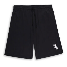 Black Cotton Jersey Big Size Shorts PSM-8404