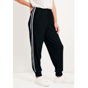 Black French Terry Jogger PSW-8346