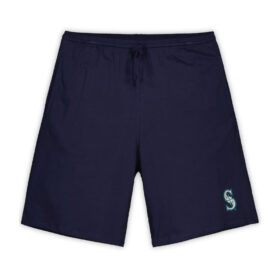 Navy Cotton Jersey Big Size Shorts PSM-8402
