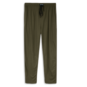 Olive Green UrbanEase Plus Jersey Trousers With Zip Pockets PSM-8388