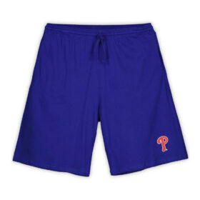 Royal Blue Cotton Big Size Shorts PSM-8394