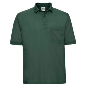 Hunter Green Heavy Duty Cotton Pique Polo Shirt PSM-8443